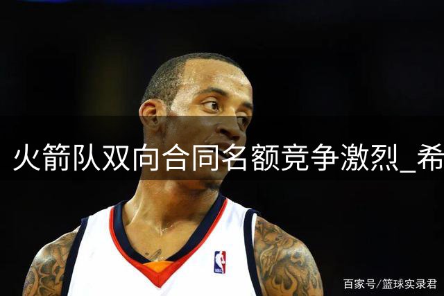 火箭队双向合同名额竞争激烈 希布韦或成最后赢家
